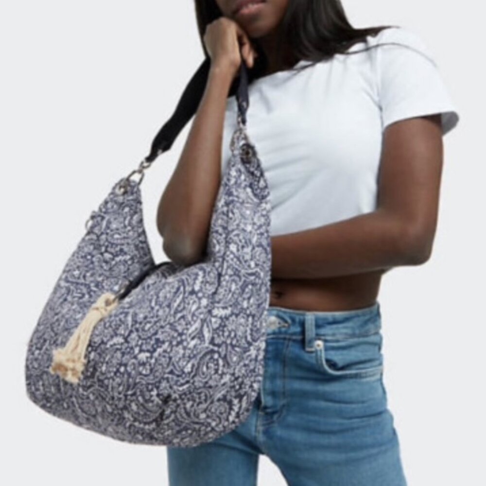 Kipling Woodstock Alexsy Medium Shoulder Bag Blue Embrace GG Kipling - Picture 15 of 15